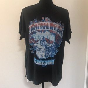 NWT Grateful Dead 1974 concert band Tee.